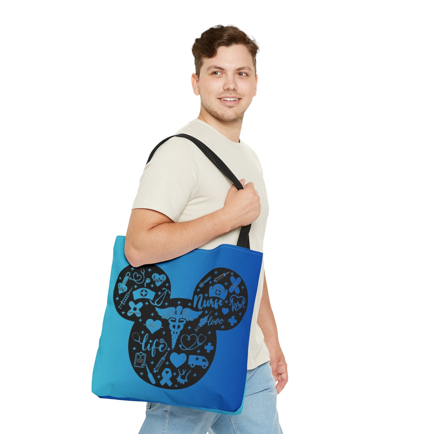 Fade Mickey Nurse Tote