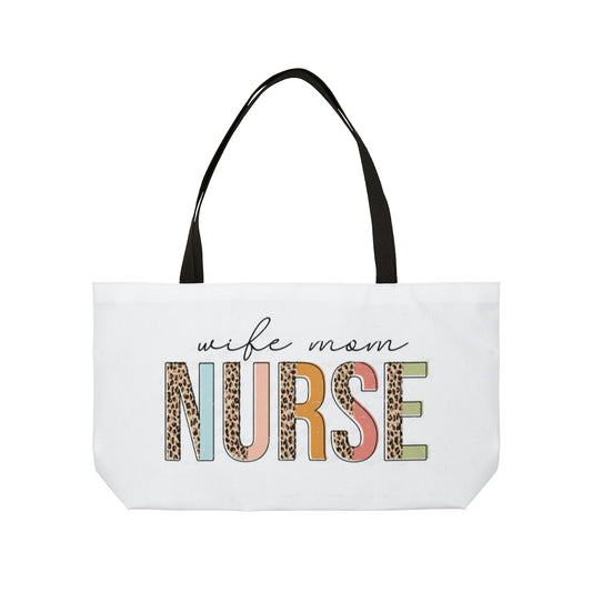 Wife, Mom, Nurse Tote