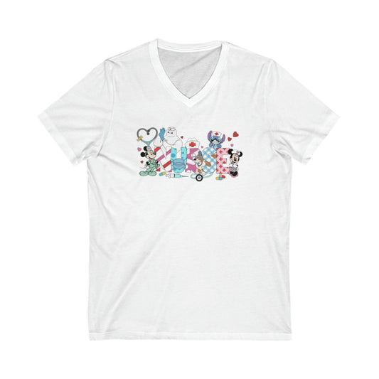 Disney Nurse White Tee