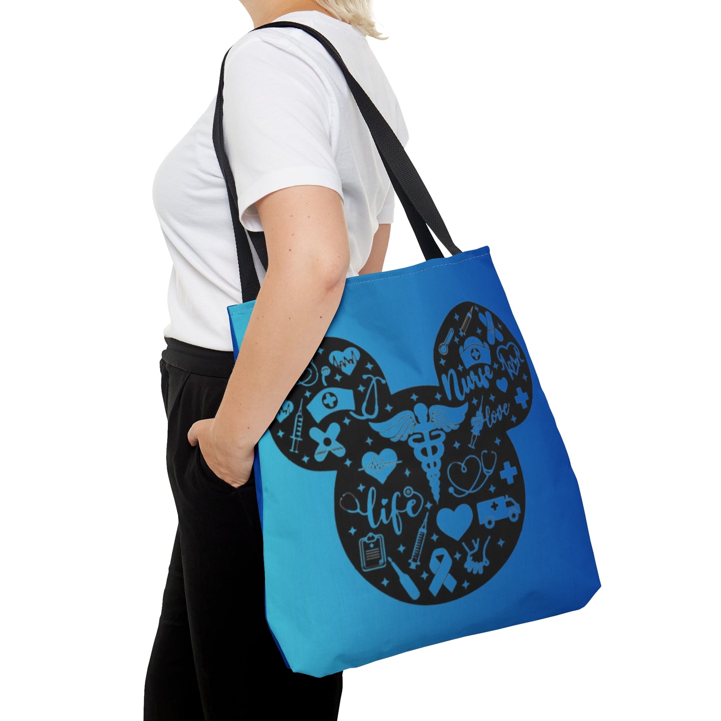 Fade Mickey Nurse Tote